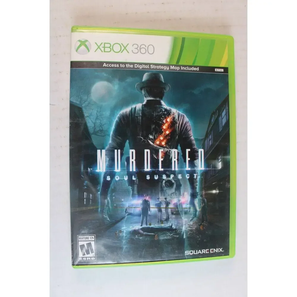 Murdered Soul Suspect (Microsoft Xbox 360) Authentic, tested/works